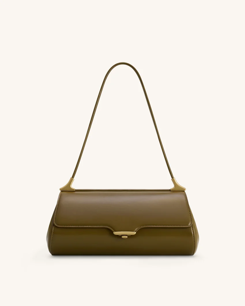 Eloise Shoulder Bag - Olive Green