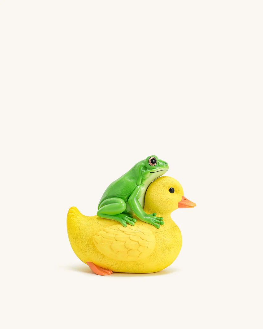 Frog and Duck Bag - Green/Yellow