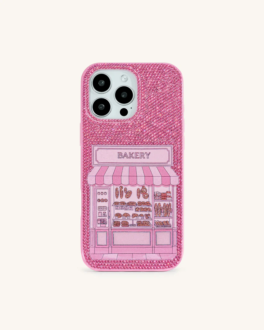 Bakery Phone Case - Multicolor Pink