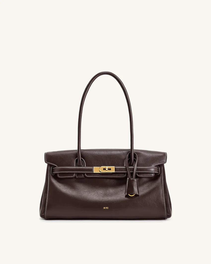 Yara Shoulder Bag - Dark Brown