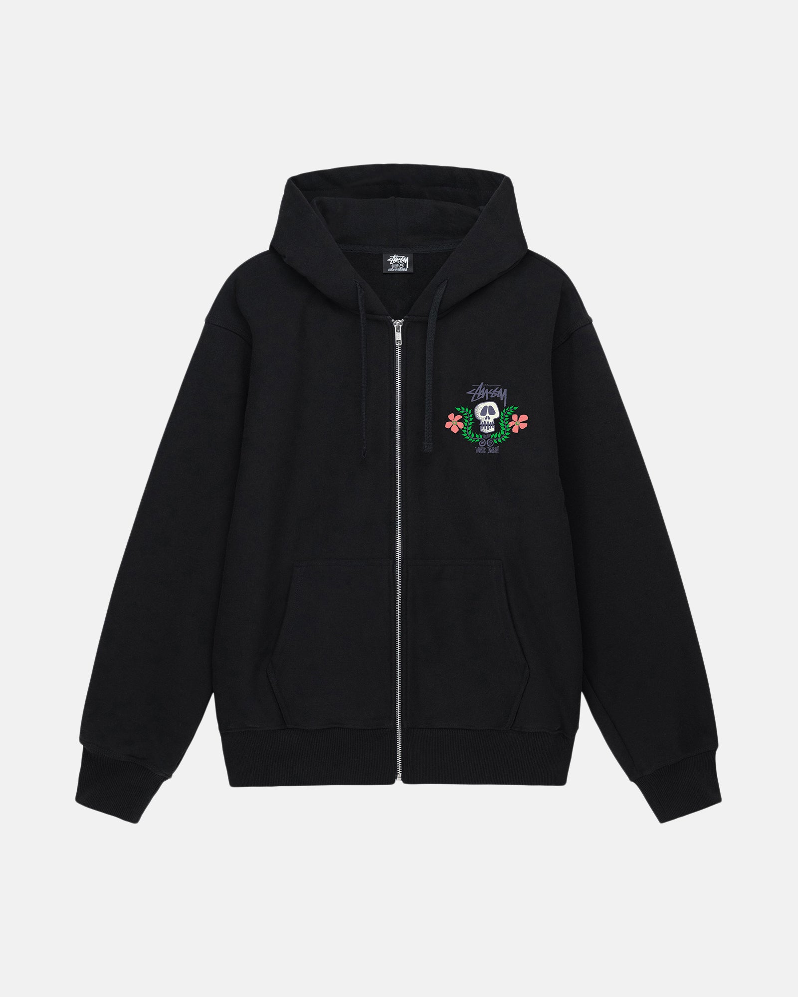 SKULL CREST ZIP HOODIE