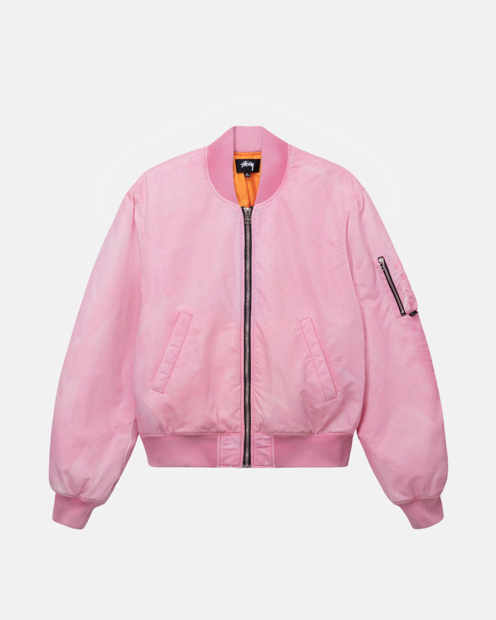 DYED NYLON BOMBER