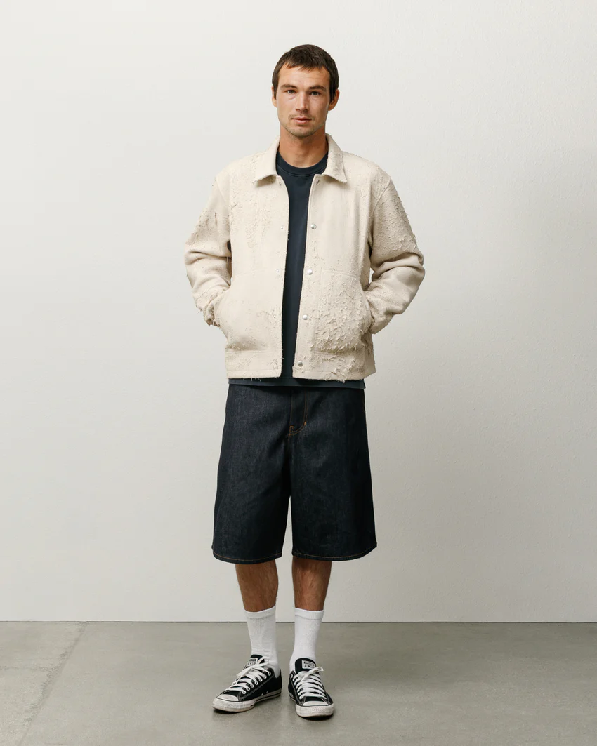 RAW DENIM WORK SHORT